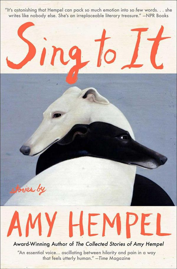 Cover Art for 9781982109127, Sing to It by Amy Hempel