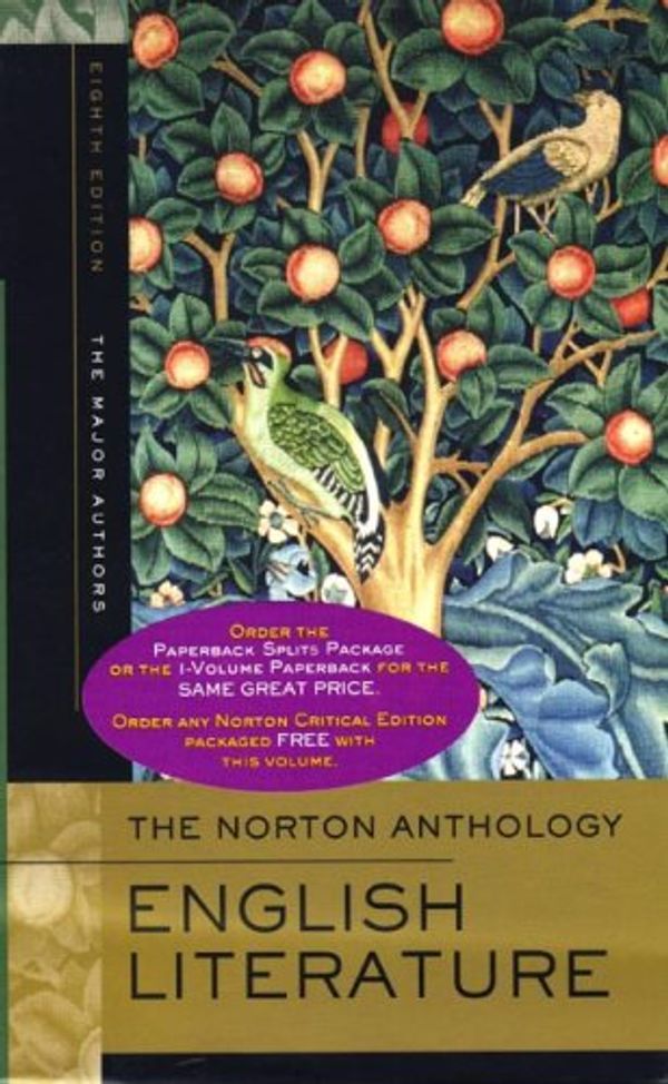 Cover Art for 9780393928327, The Norton Anthology of English Literature: Major Authors v. A & B by Stephen Greenblatt