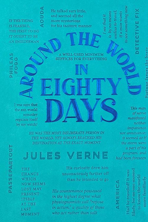 Cover Art for 9781667202129, Around the World in Eighty Days by Jules Verne