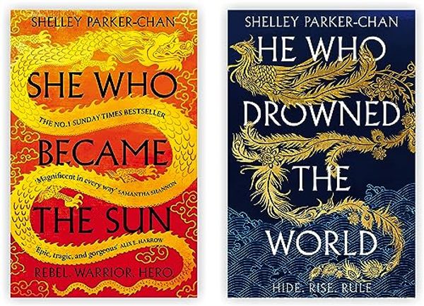 Cover Art for B0CG1ZSC25, By Shelley Parker-Chan (The Radiant Emperor Duology) 2 Books collection set: She Who Became the Sun & He Who Drowned the World by Shelley Parker-Chan