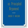 Cover Art for 9780805805284, Statistics as Principled Argument by Robert P. Abelson