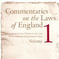Cover Art for 9780226055381, Commentaries on the Laws of England: v. 1 by William Blackstone