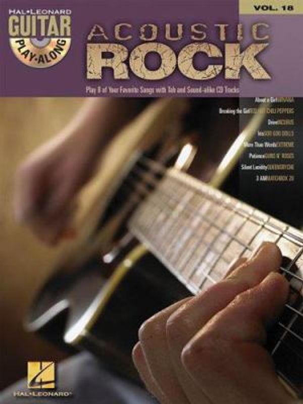 Cover Art for 0073999995770, Acoustic Rock Guitar Play-Along: Vol. 18 (Hal Leonard Corp.) by Hal Leonard Publishing Corporation