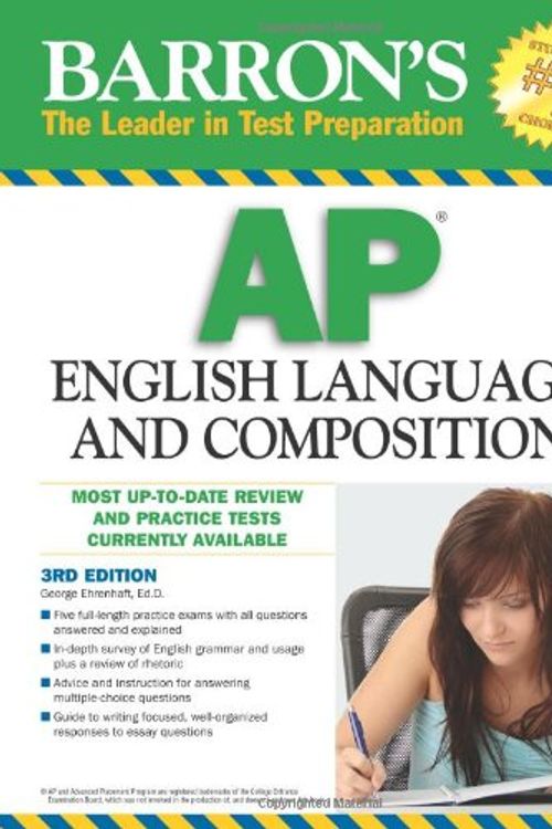 Cover Art for 9780764143489, AP English Language and Composition by George Ehrenhaft