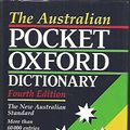 Cover Art for 9780195540154, The Australian Pocket Oxford Dictionary by Bruce Moore