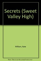 Cover Art for 9781559050111, Secrets (Sweet Valley High #2) by Kate William, Francine Pascal