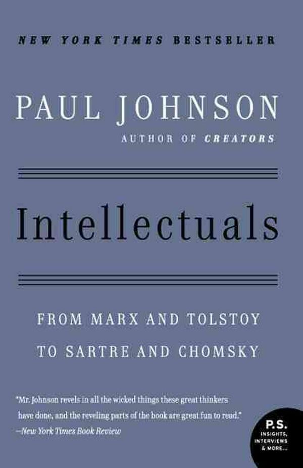 Cover Art for 9780061253171, Intellectuals by Paul Johnson