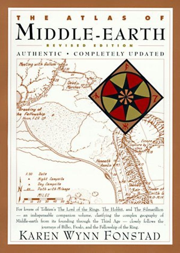 Cover Art for B01NANDA15, The Atlas of Middle-Earth by Karen Wynn Fonstad (1992-01-03) by Karen Wynn Fonstad;Christopher Tolkien;J.R.R. Tolkien