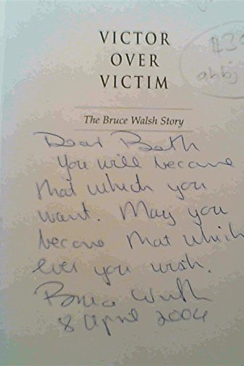 Cover Art for 9780798143820, Victor over Victim by Bruce Walsh
