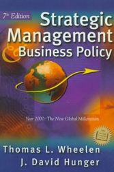 Cover Art for 9780201615432, Strategic Management and Business Policy by Thomas L. Wheelen