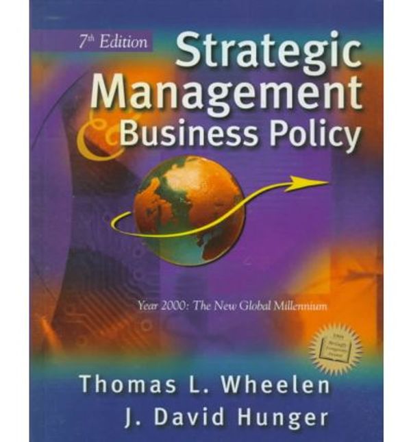 Cover Art for 9780201615432, Strategic Management and Business Policy by Thomas L. Wheelen