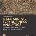 Cover Art for 9781118729274, Data Mining for Business Analytics: Concepts, Techniques, and Applications in Microsoft Office Excel With Xlminer by Galit Shmueli