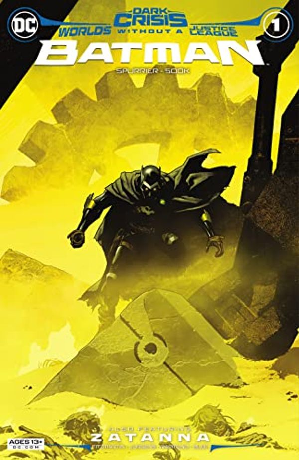 Cover Art for B0BJFSQSXY, Dark Crisis: Worlds Without A Justice League (2022) #1: Batman by Spurrier, Simon, Fitzmartin, Meghan