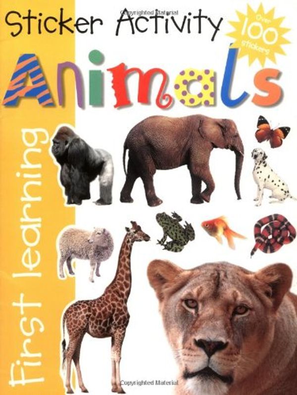 Cover Art for 9780312491888, Sticker Activity Animals (First Learning) by Roger Priddy