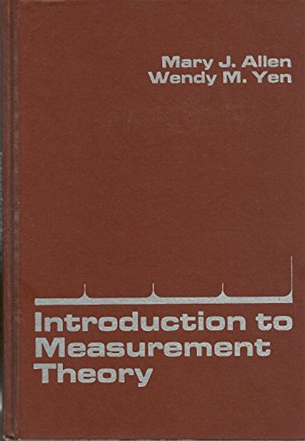 Cover Art for 9780818502835, Introduction to Measurement Therapy by Mary J. Allen