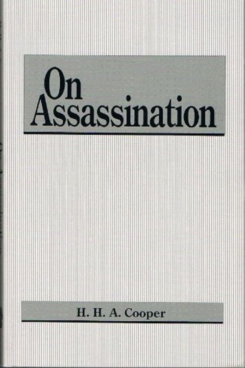 Cover Art for 9780873642903, On Assassination by H. H. A. Cooper