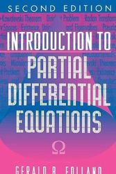 Cover Art for 9780691043616, Introduction to Partial Differential Equations by Gerald B. Folland