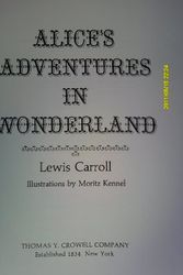 Cover Art for 9780690009842, Alice's adventures in Wonderland by Lewis Carroll