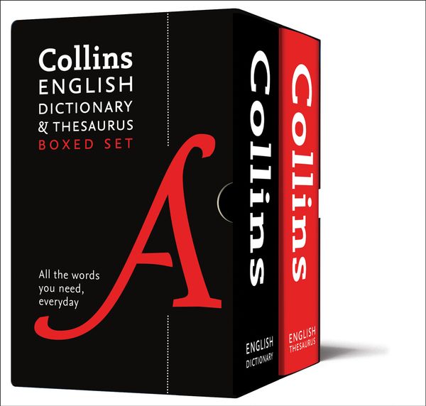 Cover Art for 9780008309725, Collins English Dictionary and Thesaurus Boxed Set by Collins Dictionaries