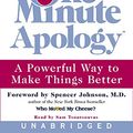 Cover Art for 9780060538248, The One Minute Apology by Kenneth H. Blanchard, Margret McBride
