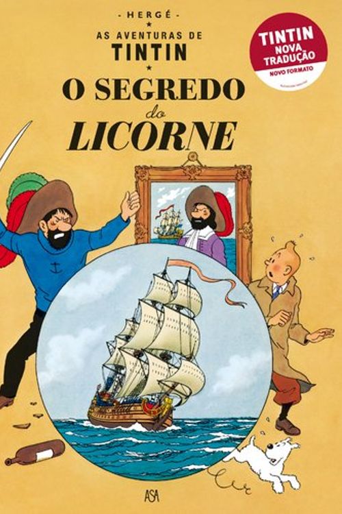 Cover Art for 9789892309644, le secret de la licorne (portugais ne 2011) by Herge