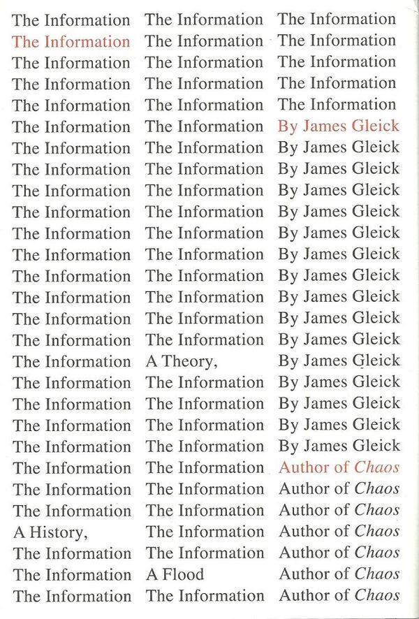 Cover Art for 9780375423727, The Information by James Gleick