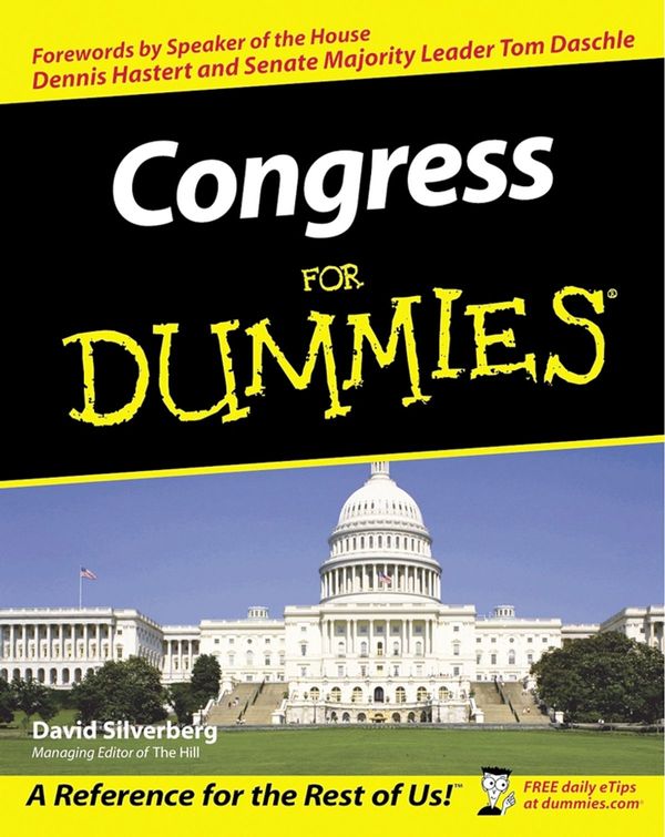 Cover Art for 9781118053812, Congress For Dummies by David Silverberg