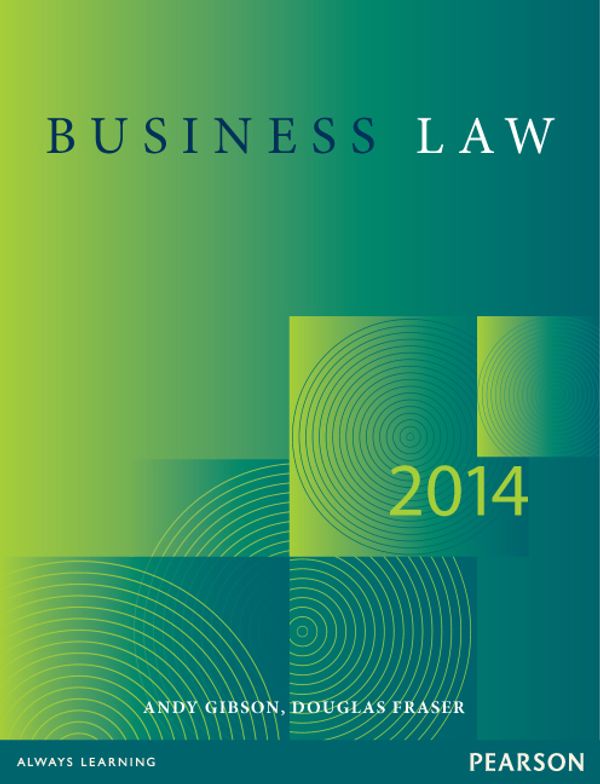 Cover Art for 9781486009817, Business Law 2014 (8th Ed.) by Gibson, Fraser by Gibson, A., and Fraser, D.,