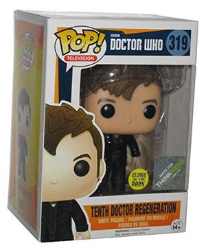 Cover Art for 0849803077587, Funko Doctor Who Funko POP! Television Tenth Doctor Regeneration Exclusive Vinyl Figure #319 [Glow-in-the-Dark] by FunKo