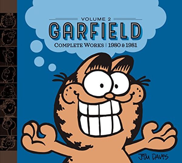 Cover Art for B07DZGSK6V, Garfield Complete Works: Volume 2: 1980 & 1981 by Jim Davis