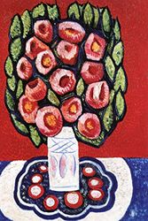 Cover Art for 7437848229226, Marsden Hartley Roses from Hispania - Flowers Private Collection 30" x 22" Wall Art Giclee Canvas Print (Unframed) by Unknown