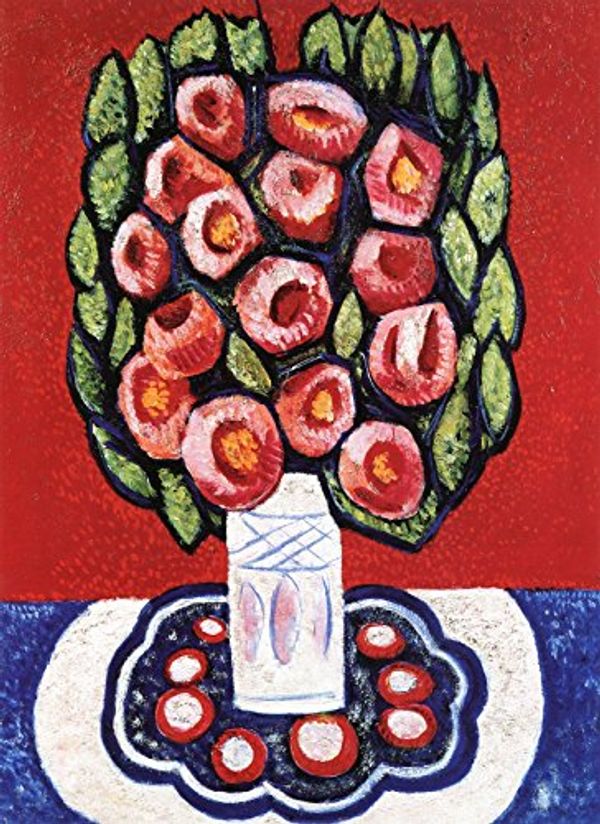 Cover Art for 7437848229226, Marsden Hartley Roses from Hispania - Flowers Private Collection 30" x 22" Wall Art Giclee Canvas Print (Unframed) by Unknown