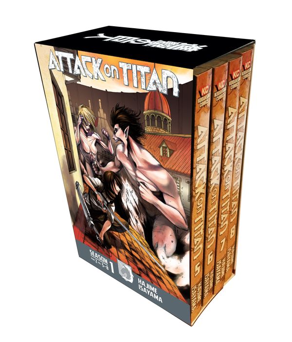 Cover Art for 9781632367006, Attack on Titan Season 1 Part 2 Manga Box SetAttack on Titan, Season 1 by Hajime Isayama