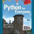 Cover Art for 9781119739951, Python For Everyone by Rance D. Necaise, Cay S. Horstmann