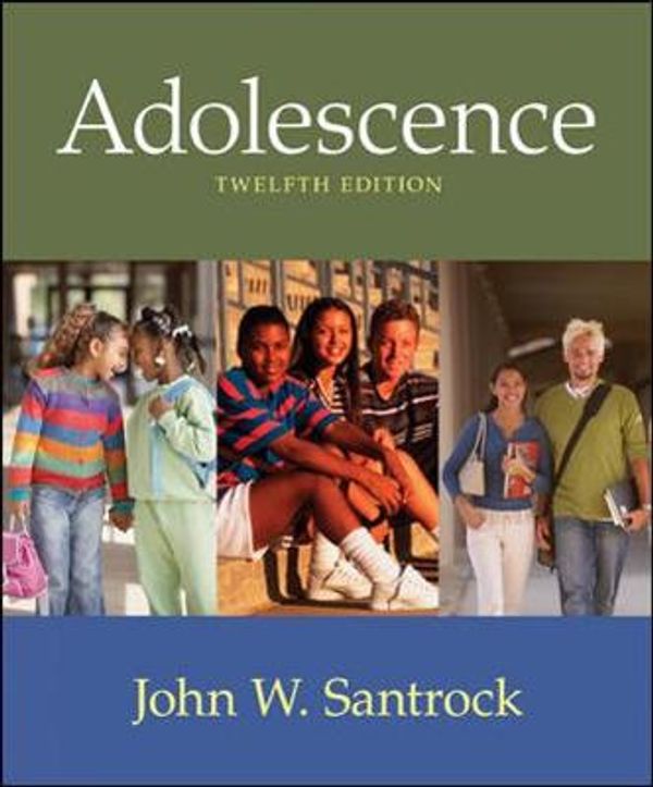 Cover Art for 9780073382616, Adolescence by John Santrock