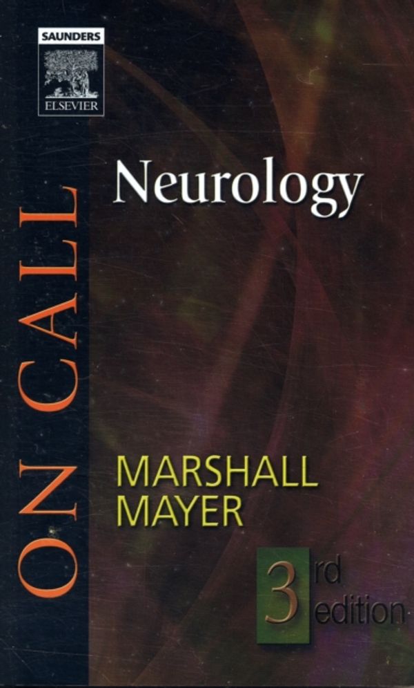 Cover Art for 9781416023753, On Call Neurology by Randolph S. Marshall, Stephan A. Mayer