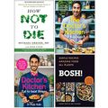 Cover Art for 9789123937660, How Not To Die, The Doctor’s Kitchen, Eat to Beat Illness, Hardcover- Bosh Simple Recipes 4 Books Collection Set by Michael Greger, Gene Stone, Dr. Rupy Aujla, Henry Firth, Ian Theasby
