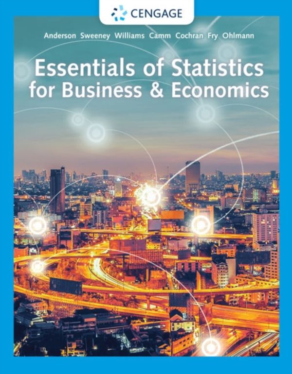 Cover Art for 9780357045435, Essentials of Statistics for Business and Economics by David R Anderson