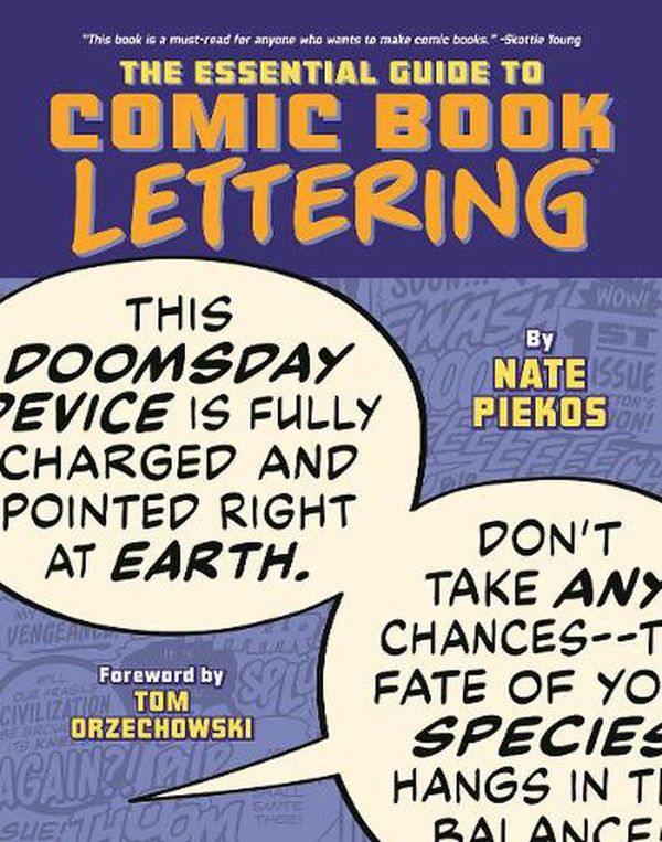 Cover Art for 9781534319950, Essential Guide to Comic Book Lettering by Nate Piekos, Tom Orzechowski