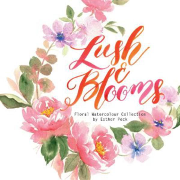 Cover Art for 9781981109272, Lush & Blooms: Floral Watercolour Collection by Ms Esther Peck