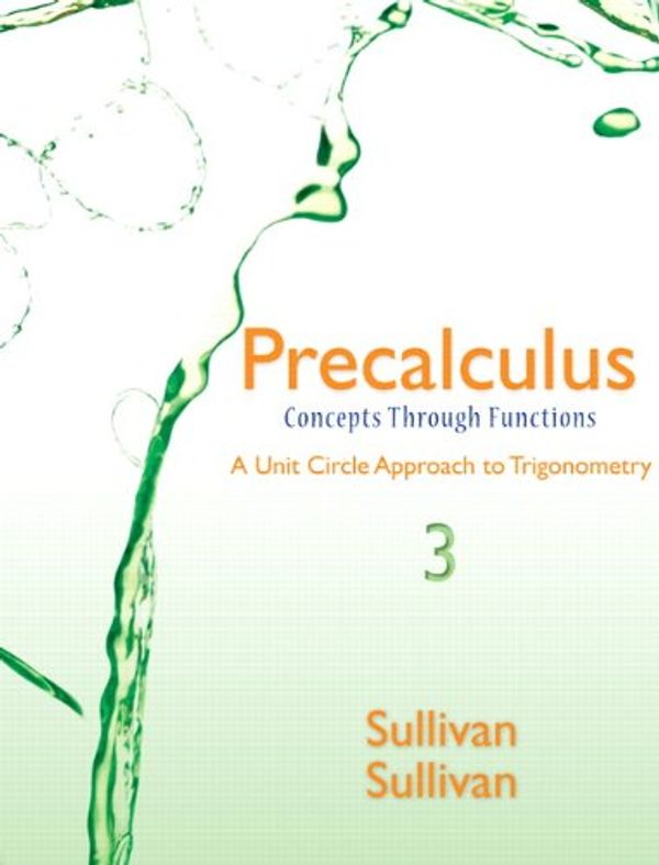 Cover Art for 9780321926036, Precalculus by Michael Sullivan