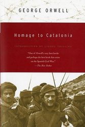 Cover Art for 9780156421171, Homage to Catalonia by George Orwell