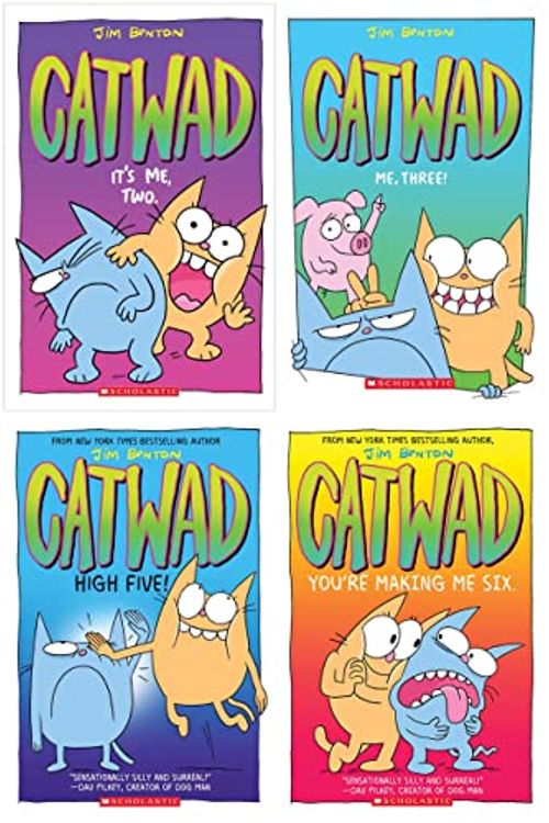 Cover Art for B0BG7682Q7, Catwad Series 6 Books Set by Jim Benton