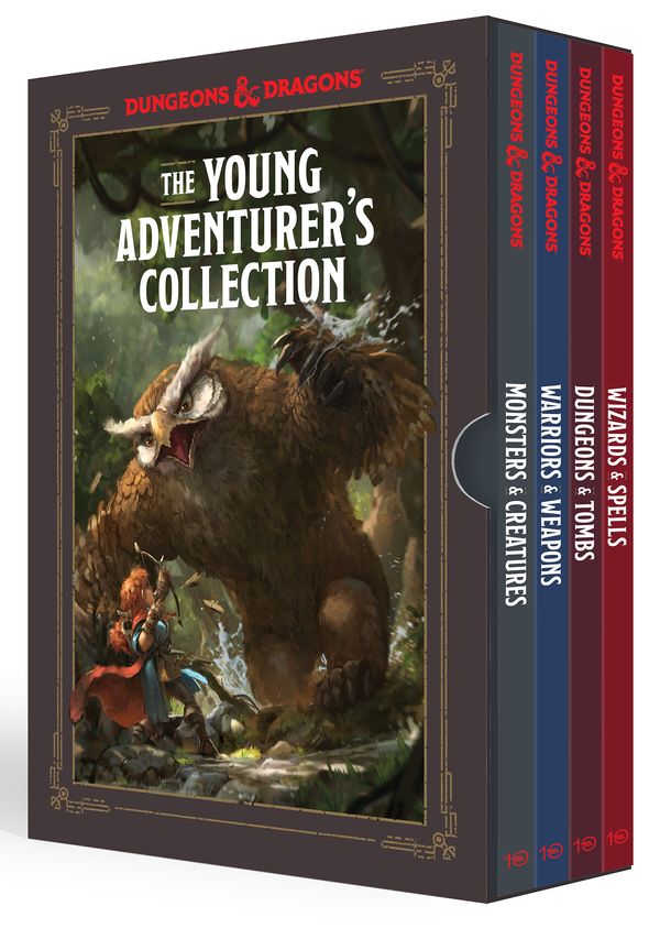 Cover Art for 9781984859549, The Young Adventurer's Collection [dungeons & Dragons 4-Book Boxed Set]: Monsters & Creatures, Warriors & Weapons, Dungeons & Tombs, and Wizards & Spells by Official Dungeons & Dragons Licensed