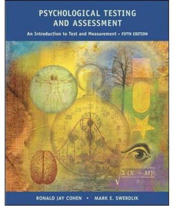 Cover Art for 9780071113816, Psychological Testing and Assessment by Cohen