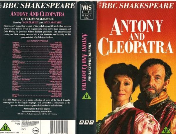 Cover Art for 9239453054105, Anthony and Cleopatra - William Shakespeare by 