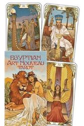Cover Art for 9780738775913, Egyptian Art Nouveau Tarot by Massaglia, Giulia Federica