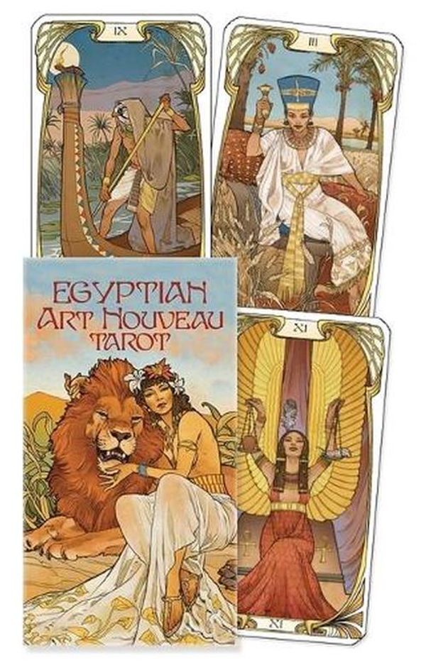 Cover Art for 9780738775913, Egyptian Art Nouveau Tarot by Massaglia, Giulia Federica