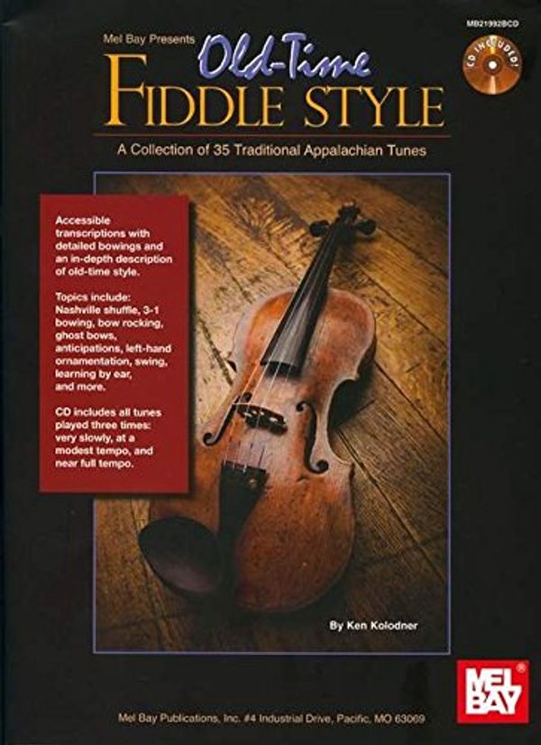 Cover Art for 9780786681570, Old-Time Fiddle Style by Ken Kolodner