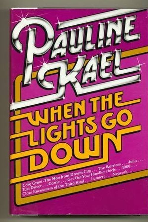 Cover Art for 9780030425110, When the Lights Go Down by Pauline Kael